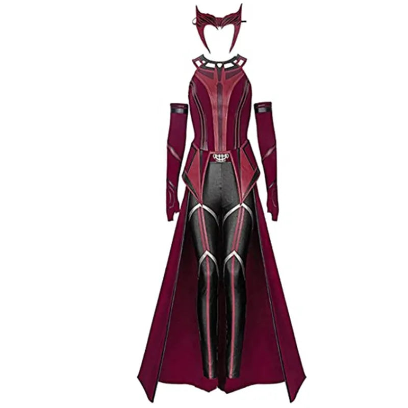 Scarlet Witch WandaVision Cosplay Costume Set