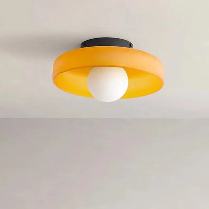 Nordic LED Glass Ceiling Light, Modern Style