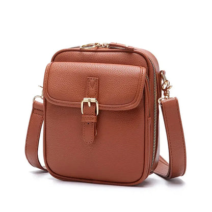 Women's Vintage Crossbody Bag with Card Holder