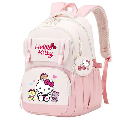Kids Backpack with Matching Coin Purse and Character Print