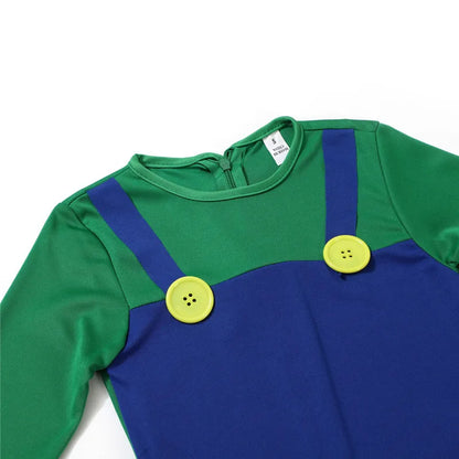 Mario Jumpsuit Costume Set