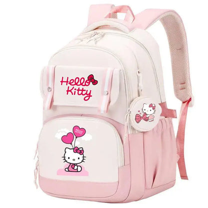 Kids Backpack with Matching Coin Purse and Character Print