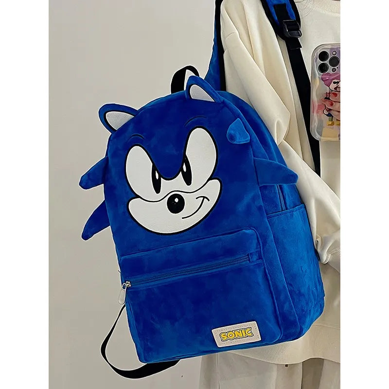 Large Capacity Character Backpack with Adjustable Straps