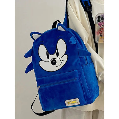 Large Capacity Character Backpack with Adjustable Straps