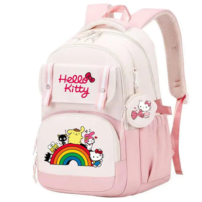 Kids Backpack with Matching Coin Purse and Character Print