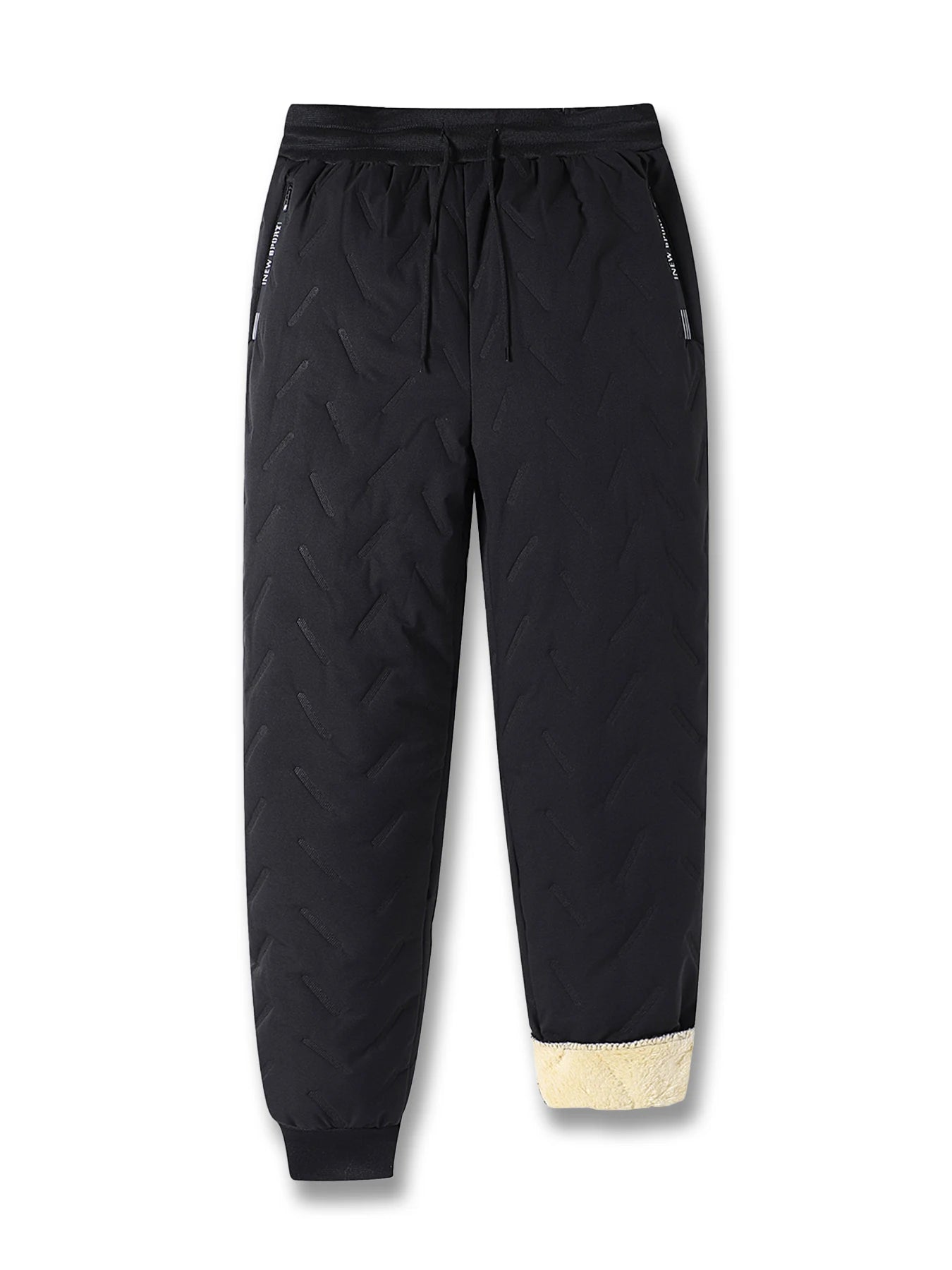 Winter Fleece-Lined Waterproof Sweatpants