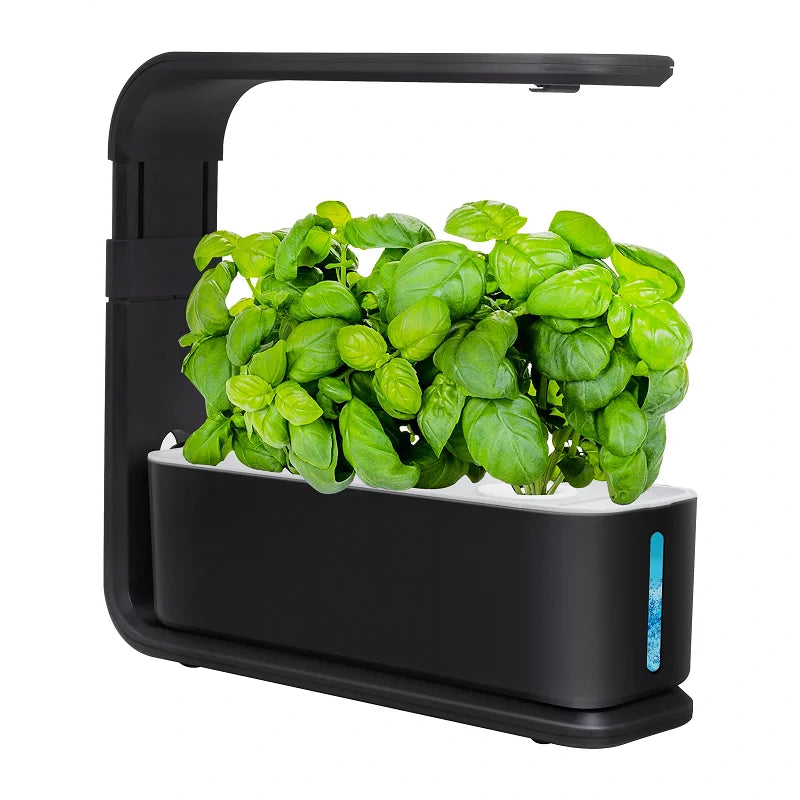 Indoor Hydroponic Herb Garden with LED Grow Light