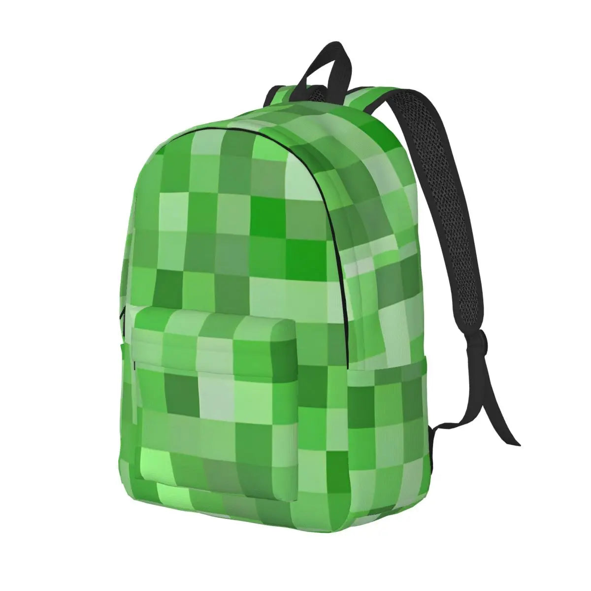 Gaming-Inspired Pixel Face Travel Backpack
