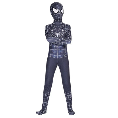 Kids Spiderman 3D Spandex Costume Bodysuit