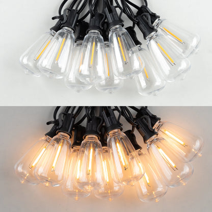 Outdoor LED String Lights Waterproof Patio Garden Garland