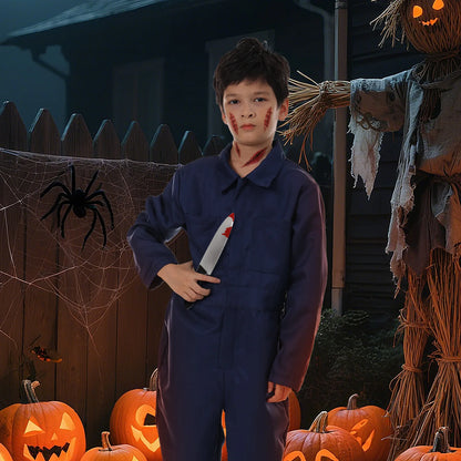 Michael Myers Kids & Adult Halloween Costume Jumpsuit