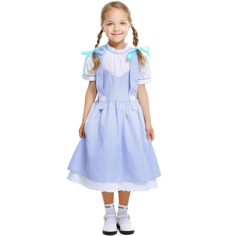 Dorothy Costume Blue Gingham Dress