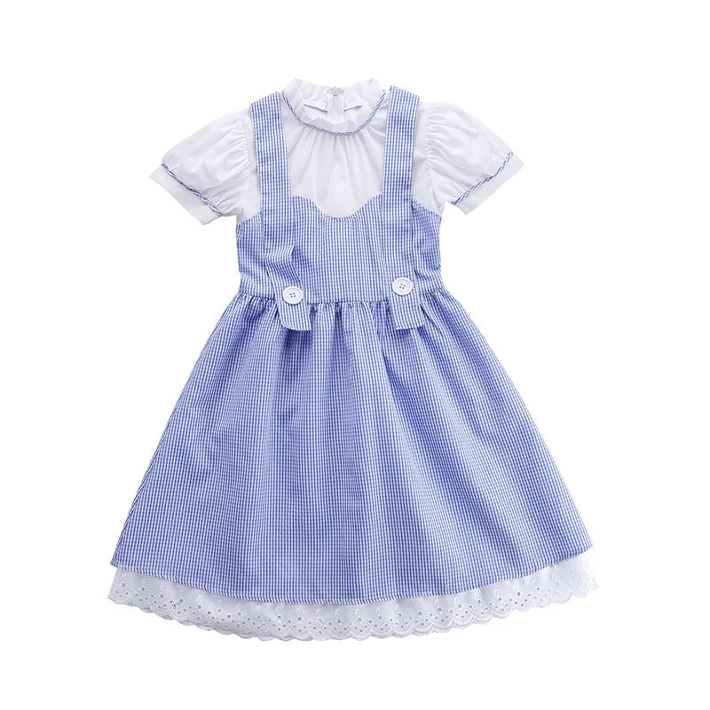 Dorothy Costume Blue Gingham Dress