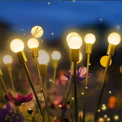 Solar Firefly Garden Lights Waterproof Outdoor Decorative Stake Lights