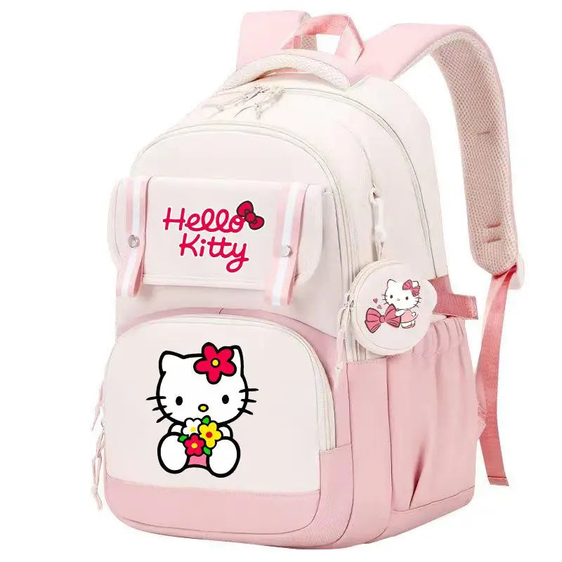 Kids Backpack with Matching Coin Purse and Character Print