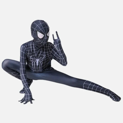 Kids Spiderman 3D Spandex Costume Bodysuit