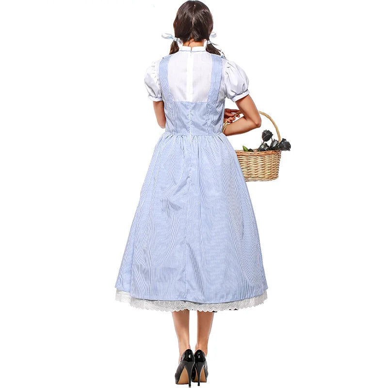 Dorothy Costume Blue Gingham Dress