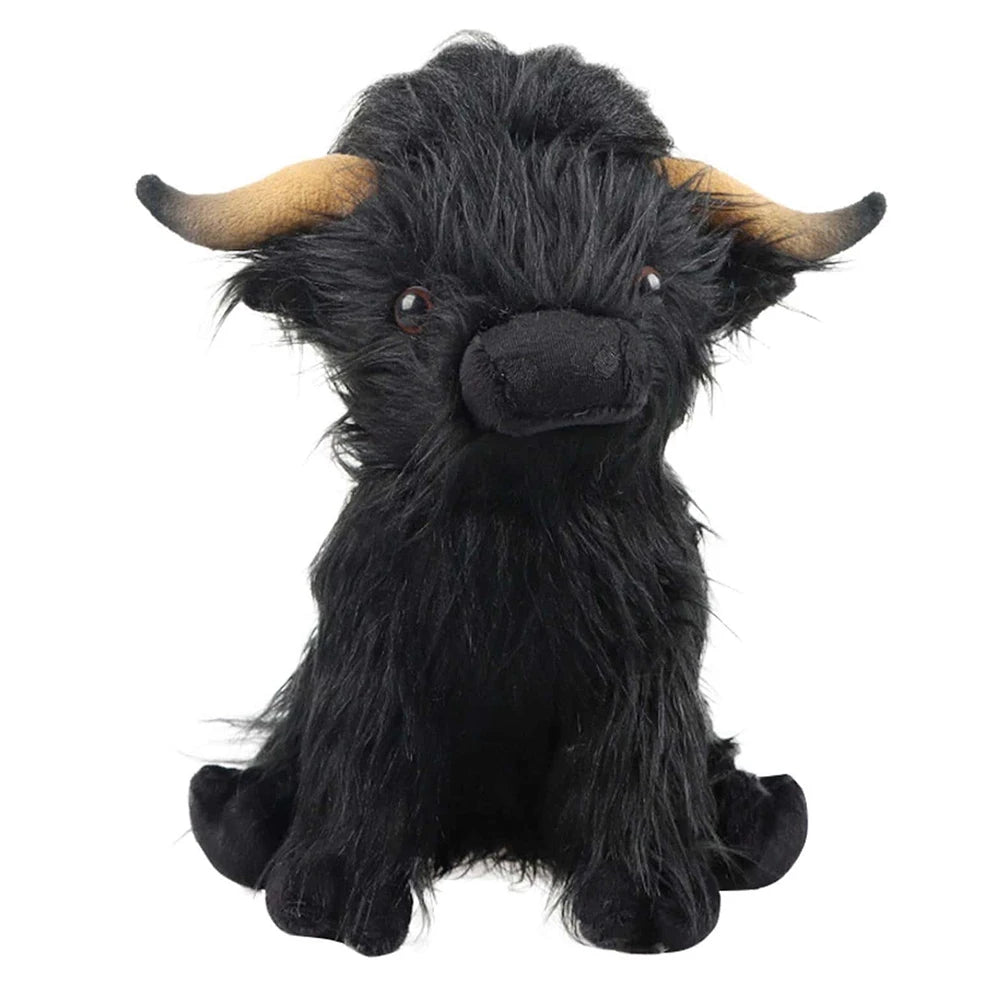 Highland Cow Plush Toy – 10.6 Inches Soft Stuffed Animal