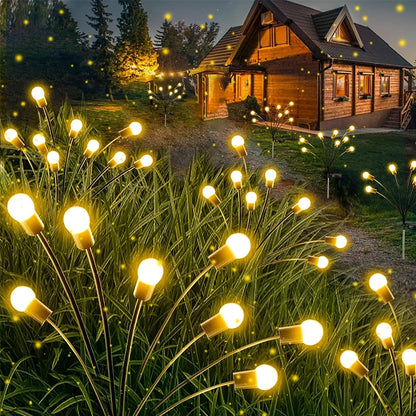 Solar Firefly Garden Lights Waterproof Outdoor Decorative Stake Lights