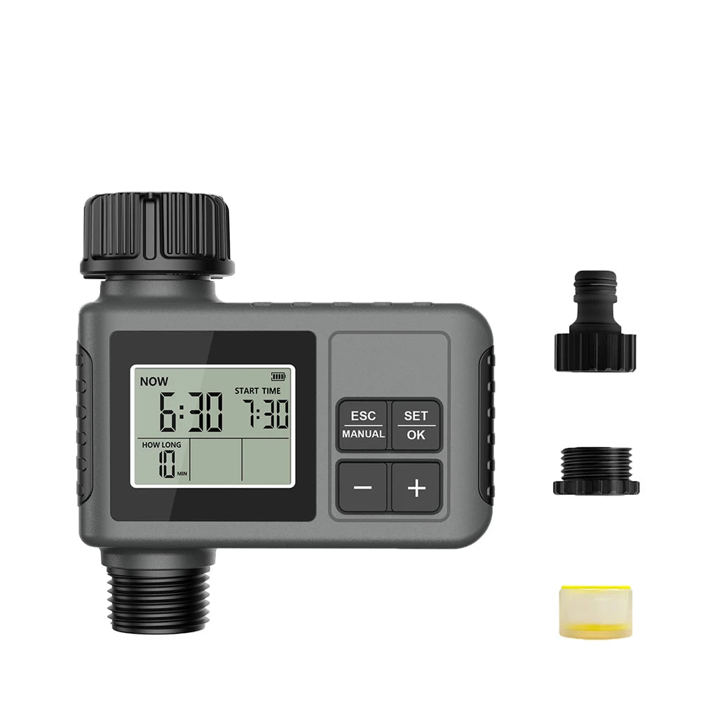Automatic Garden Hose Water Timer with LCD Display