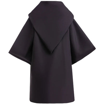 Girls' Halloween Striped Top and Cape Costume