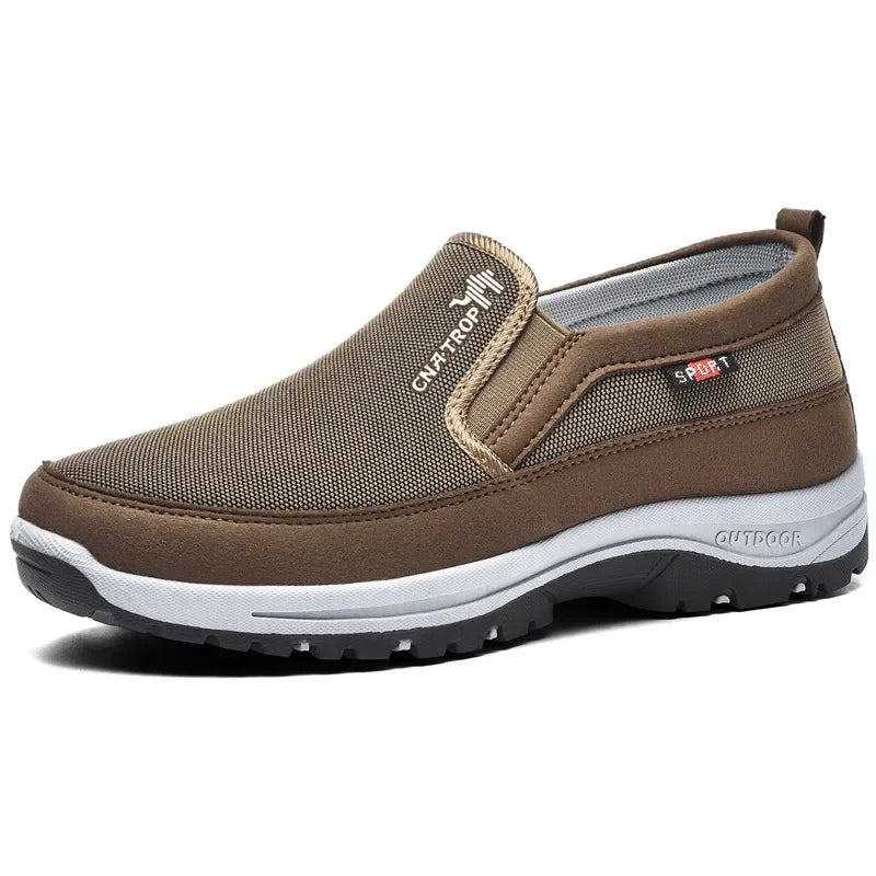 Men's Slip-On Casual Loafers – Retro Style, Driving-Friendly