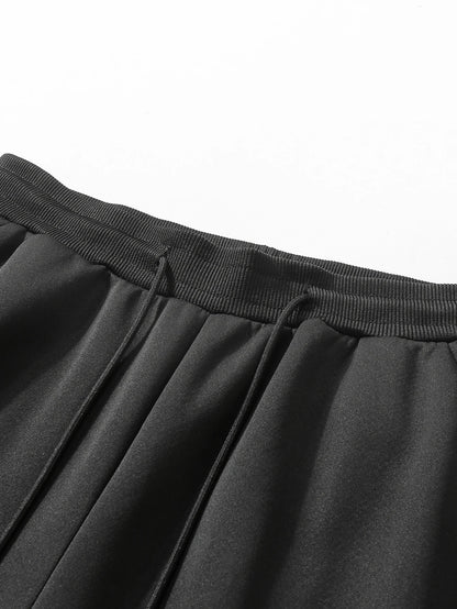 Fleece Lined Warm Sweatpants for Men, Casual Winter Pants