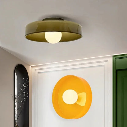 Nordic LED Glass Ceiling Light, Modern Style