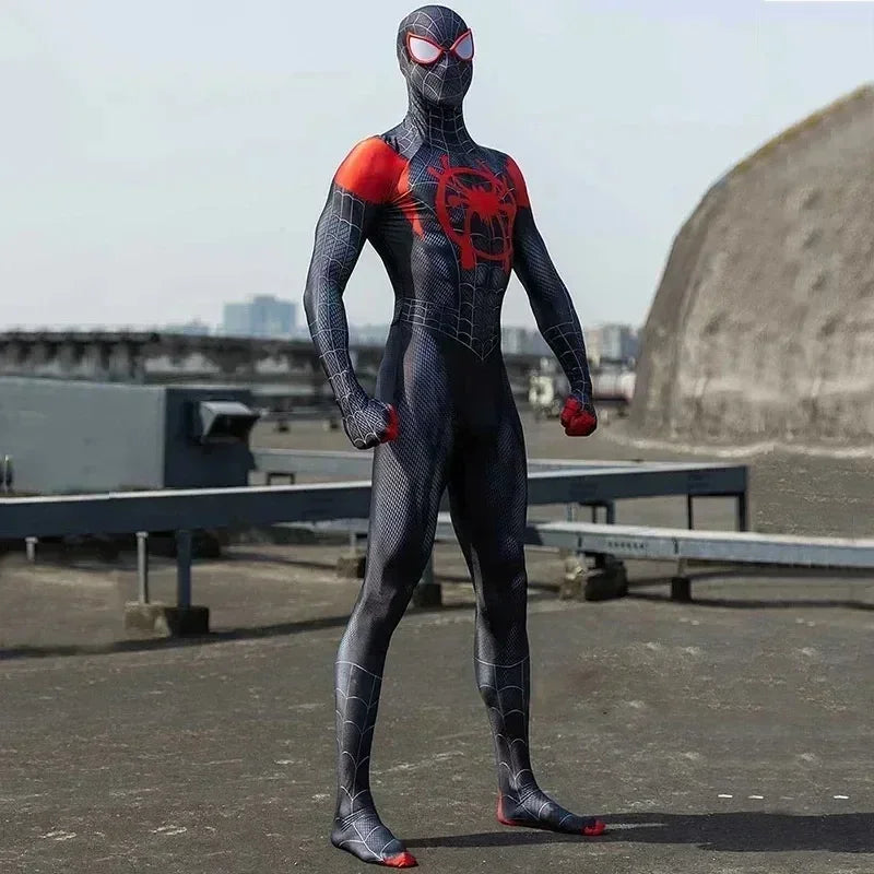 Miles Morales Spider-Man 2025 Jumpsuit Cosplay Costume