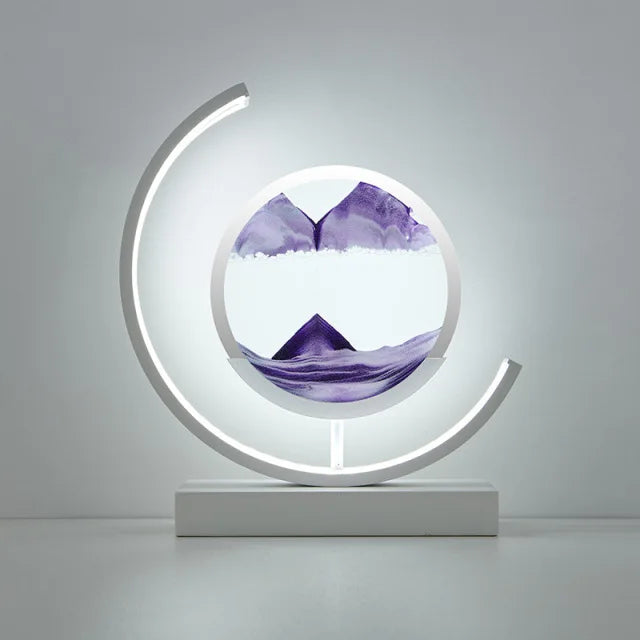 Customizable 3D LED Hourglass with Remote Control