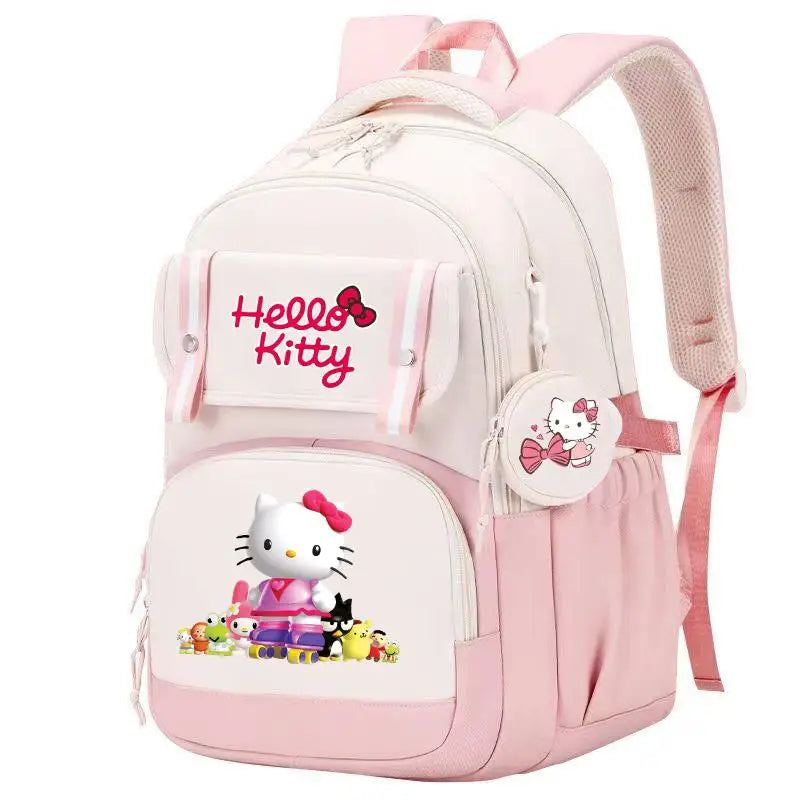 Kids Backpack with Matching Coin Purse and Character Print