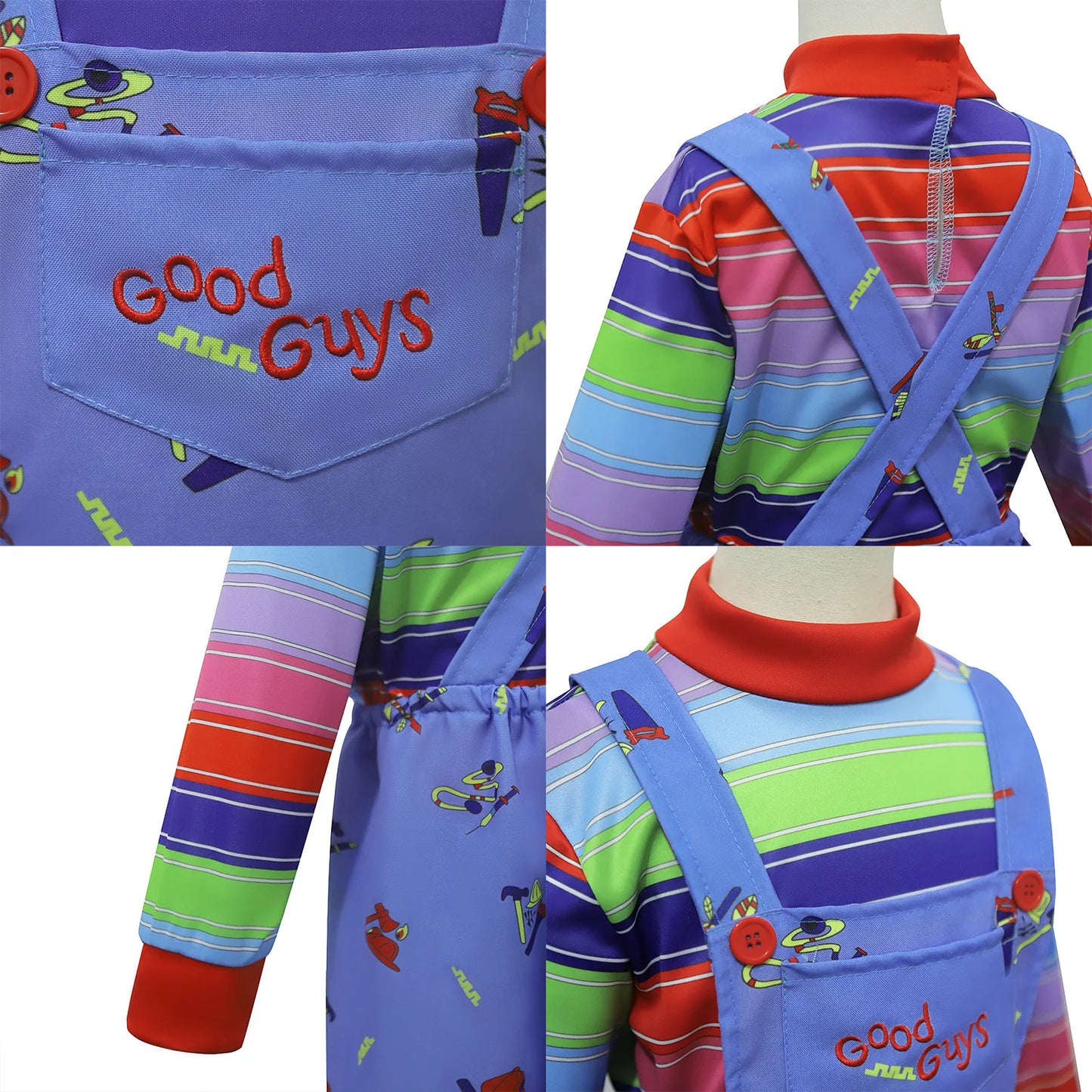 Child's Play Chucky Kids Halloween Costume Set