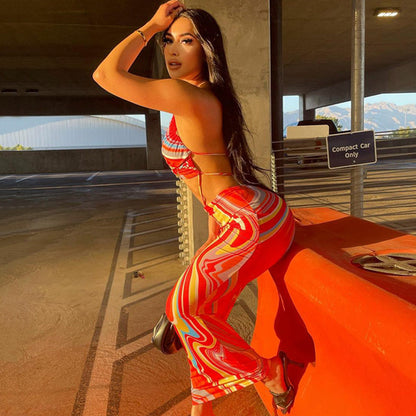 Elegant V-Neck Fiberglass Long Dress