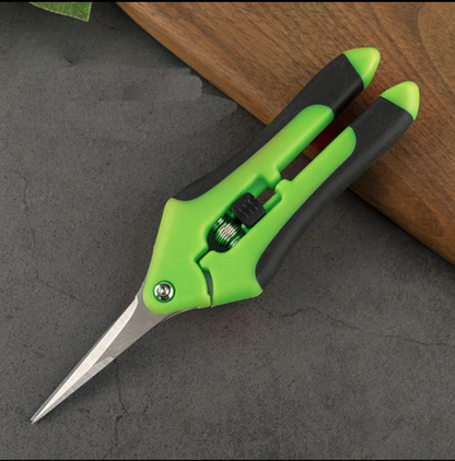 Stainless Steel Garden Pruning Shears with Ergonomic Grip