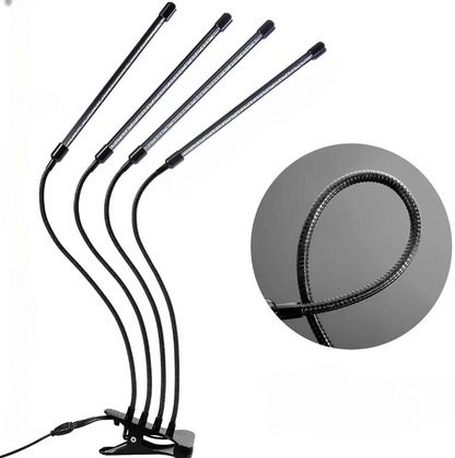 LED Plant Grow Light with Timer and Clip