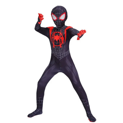 Kids Spiderman 3D Spandex Costume Bodysuit