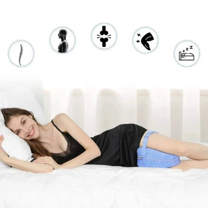 Memory Foam Orthopedic Leg Pillow for Side Sleepers