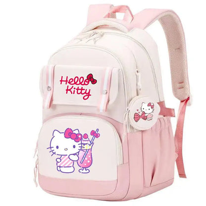 Kids Backpack with Matching Coin Purse and Character Print