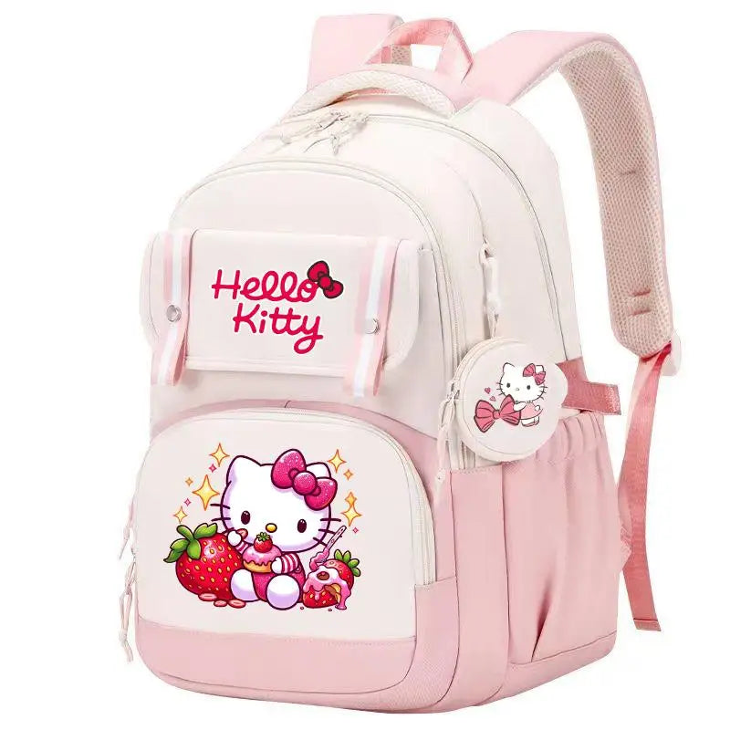 Kids Backpack with Matching Coin Purse and Character Print