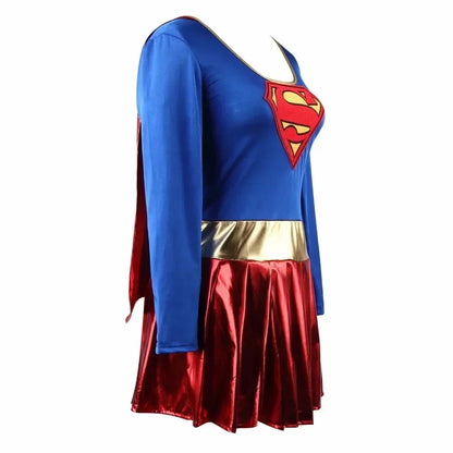 Superhero-Themed Costume Dress for Women