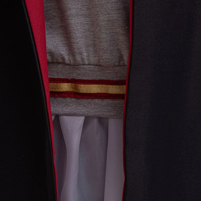 Girls' Halloween Striped Top and Cape Costume