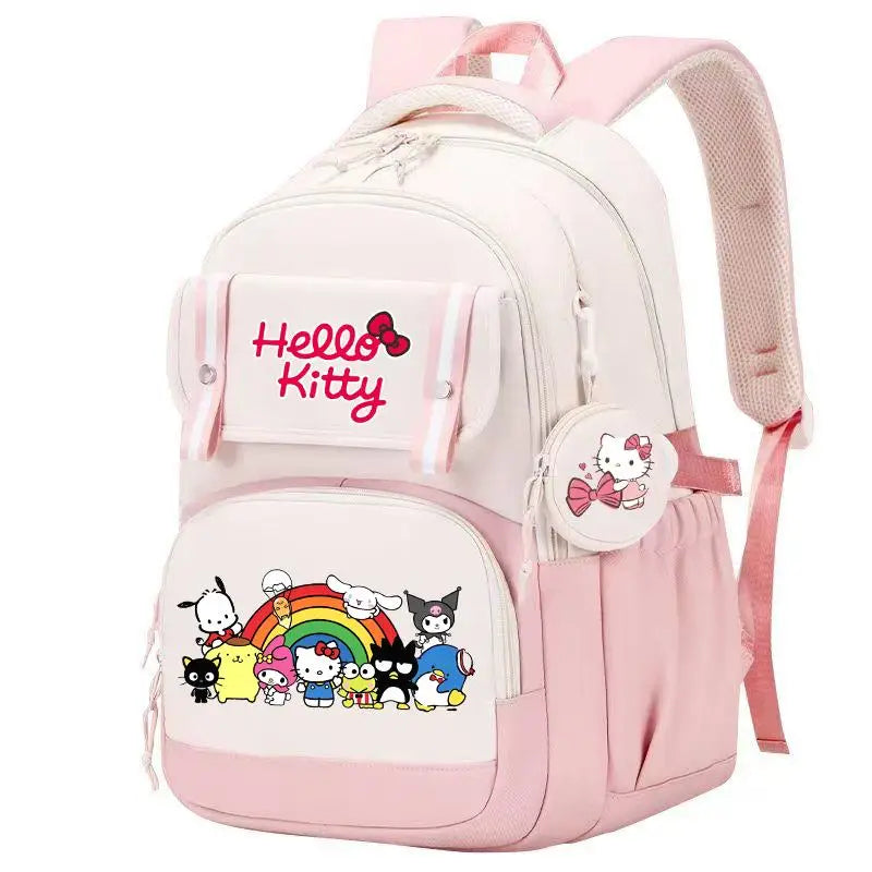 Kids Backpack with Matching Coin Purse and Character Print