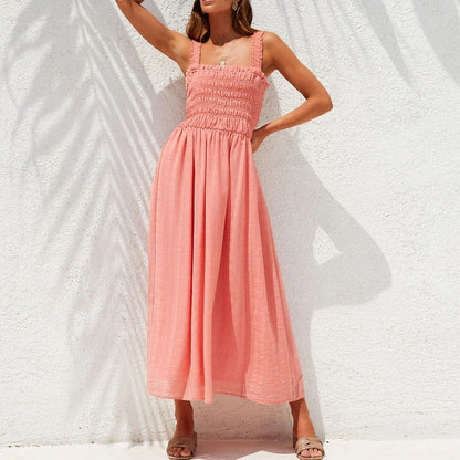Elegant Pink Maxi Dress for All Occasions