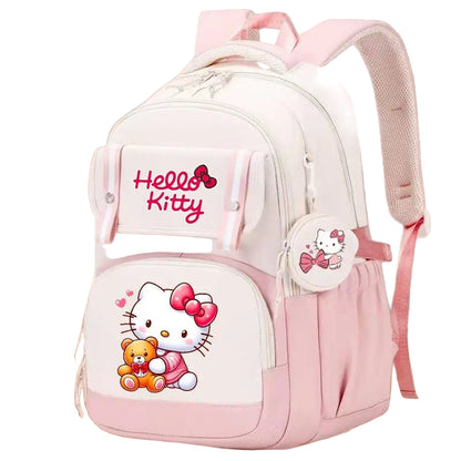 Kids Backpack with Matching Coin Purse and Character Print