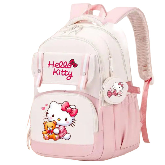 Kids Backpack with Matching Coin Purse and Character Print