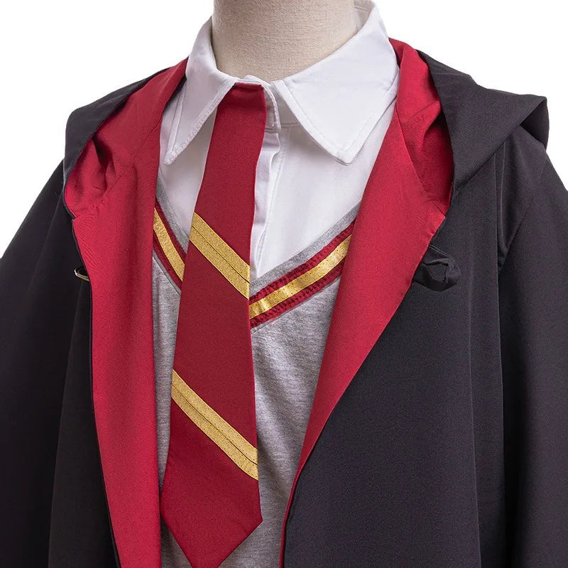 Girls' Halloween Striped Top and Cape Costume