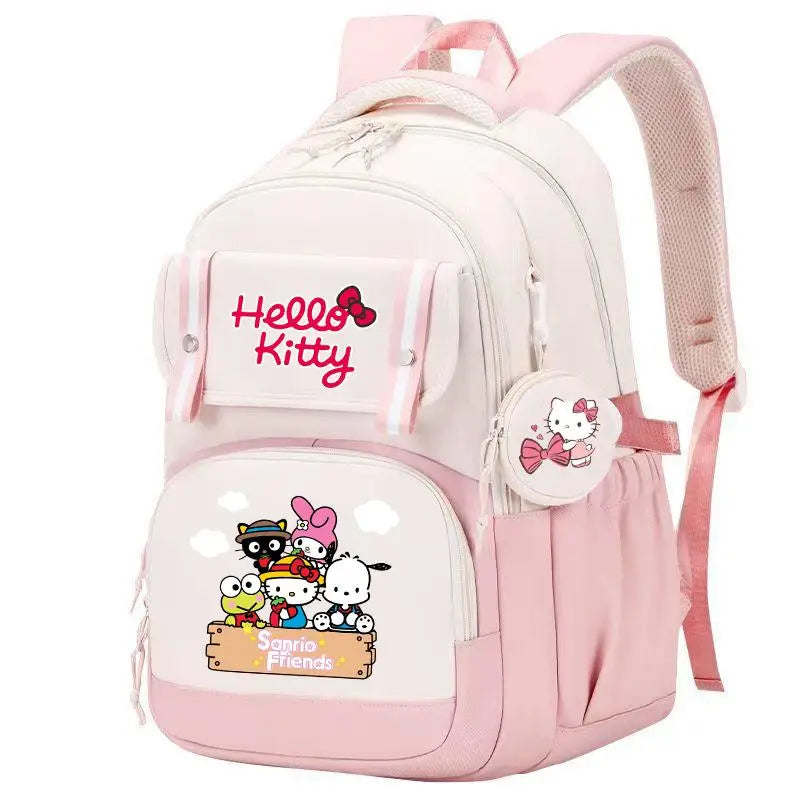 Kids Backpack with Matching Coin Purse and Character Print