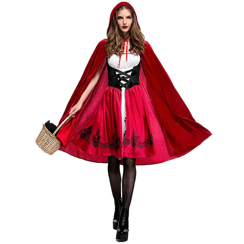 Little Red Riding Hood Costume Dress Set