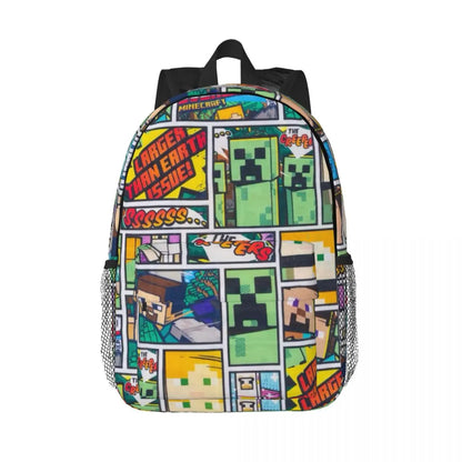 Cartoon-Themed Kids' Backpack with Colorful Design
