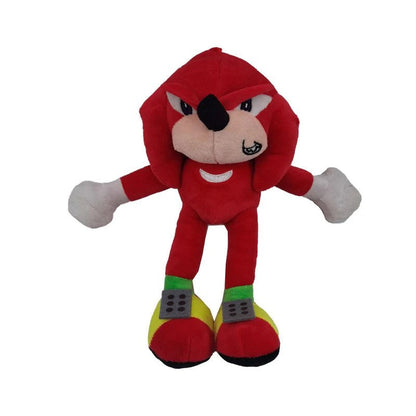 Sonic-Inspired Plush Toy – Soft Stuffed Character Doll